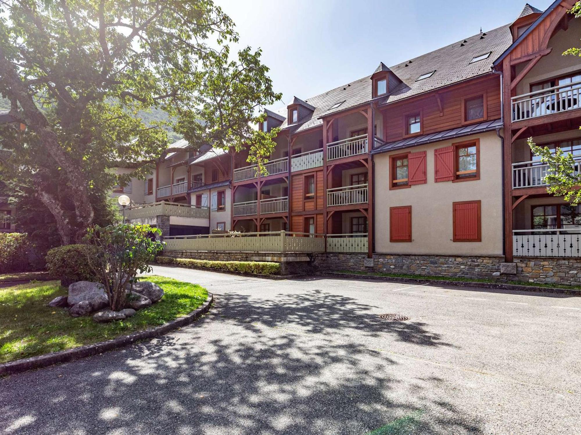 Appartement 10 Pers Avec Piscine, Sauna Et Parking En Centre-Ville De Saint-Lary-Soulan - Fr-1-296-394 ภายนอก รูปภาพ