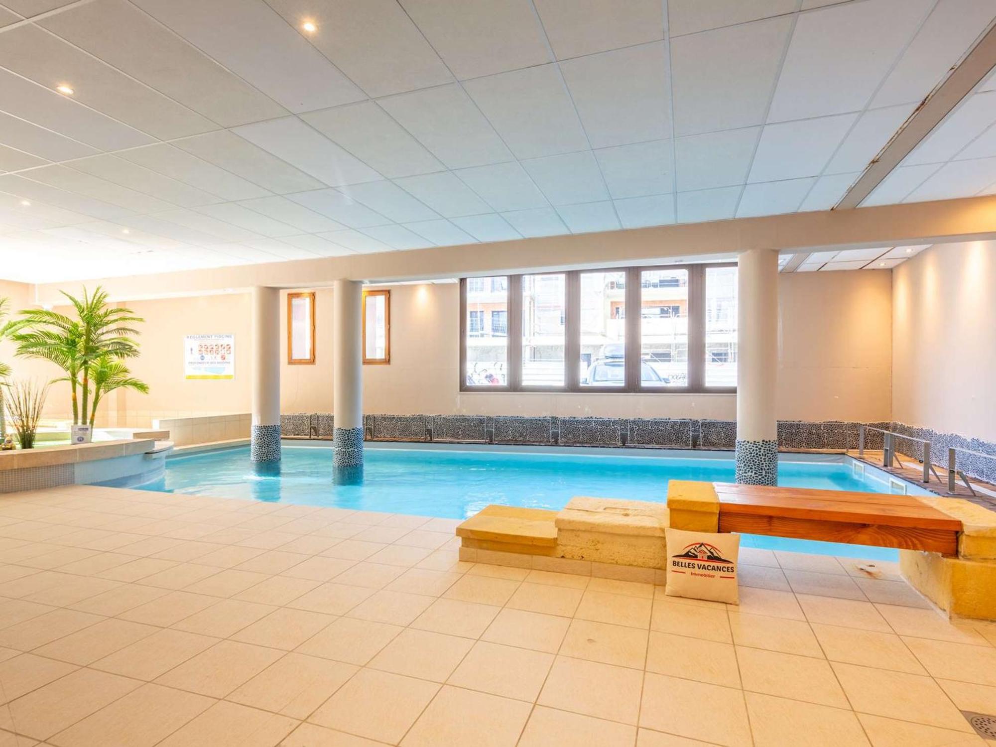 Appartement 10 Pers Avec Piscine, Sauna Et Parking En Centre-Ville De Saint-Lary-Soulan - Fr-1-296-394 ภายนอก รูปภาพ